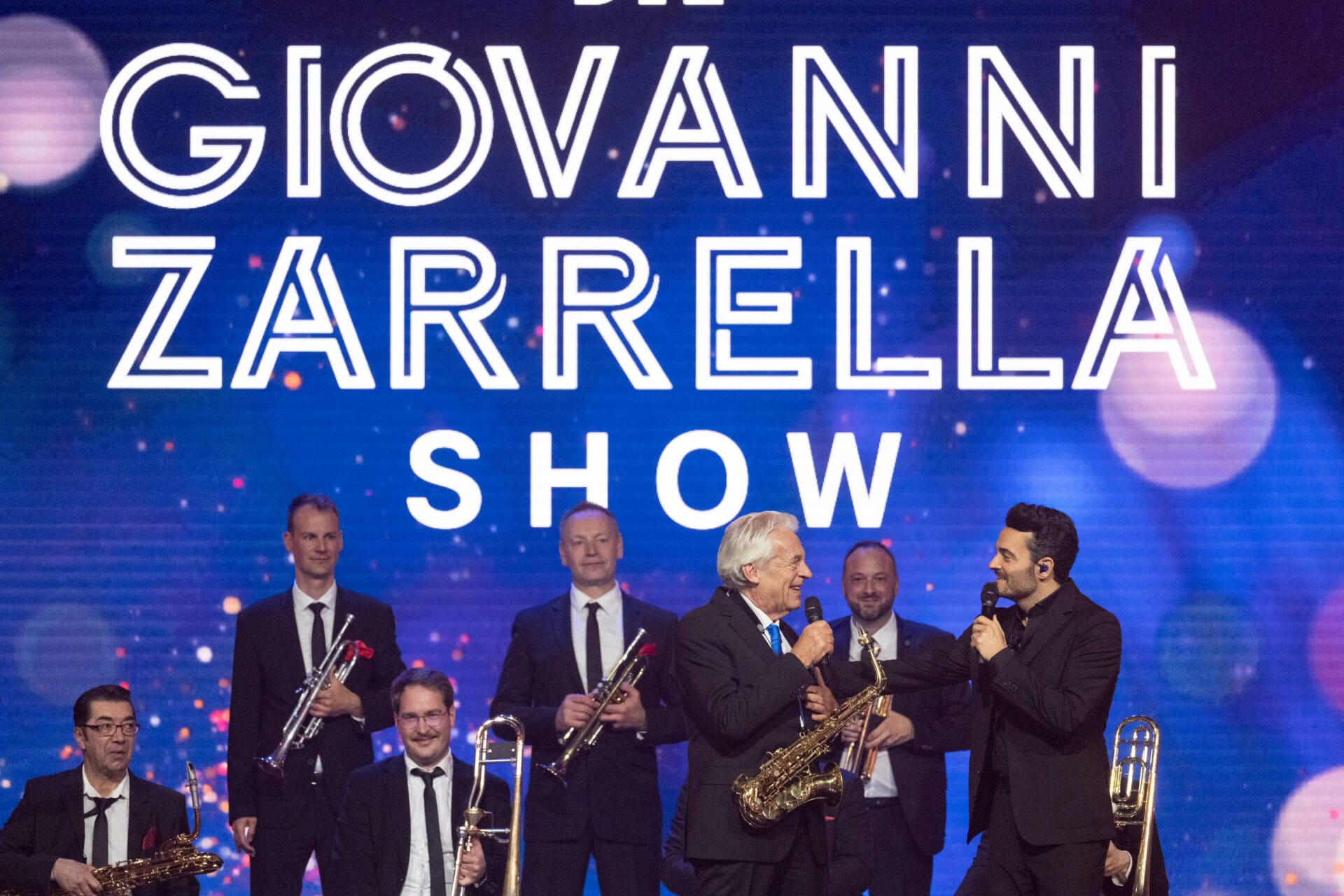 Die Giovanni Zarrella Show - Live aus Offenburg
Pepe Lienhard Orchester, Moderator Giovanni Zarrella