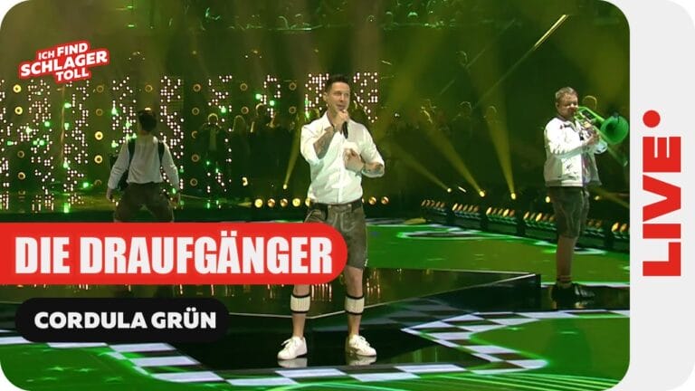 Die Draufgänger – Cordula Grün (Silvester-Schlagerbooom 31.12.25)