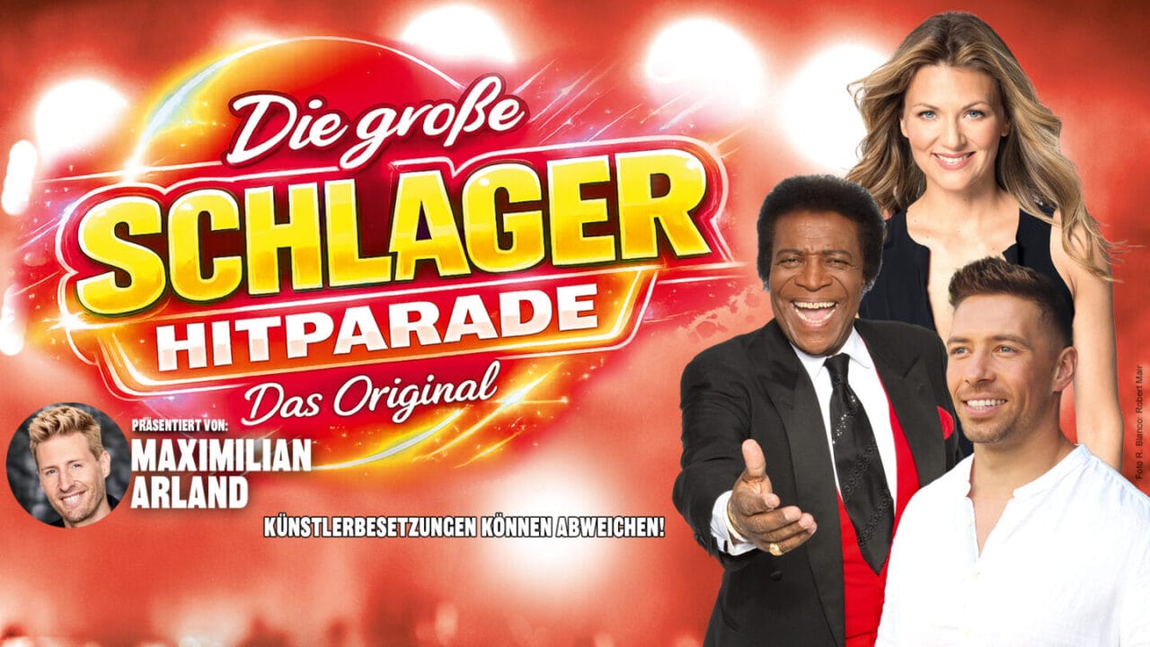 „Die große Schlager Hitparade“ 2027: Maximilian Arland präsentiert die Tour erneut! Hier alle Gäste, Termine & Tickets!