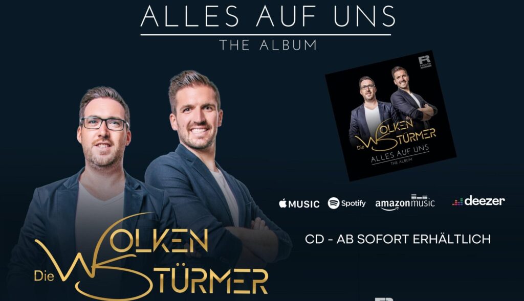 "Die Wolkenstürmer" über sich und ihr Album "Alles auf uns": "Wir leben unseren Traum" » Dschungelcamp "Die Wolkenstürmer" über sich und ihr Album "Alles auf uns": "Wir leben unseren Traum" » Dschungelcamp