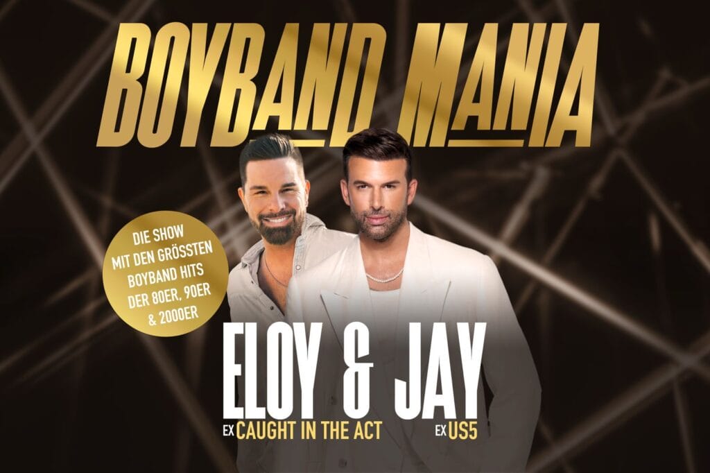 Eloy de Jong & Jay Khan sind jetzt ein Duo! Neues musikalisches Projekt "Boyband Mania"!