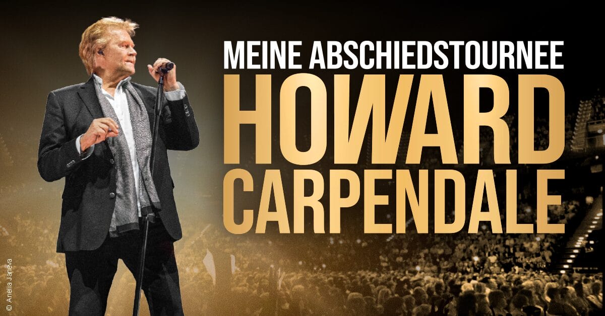 Schlagerpuls-Adventskalender: Gewinnt Tickets für die Abschiedstour von Howard Carpendale!