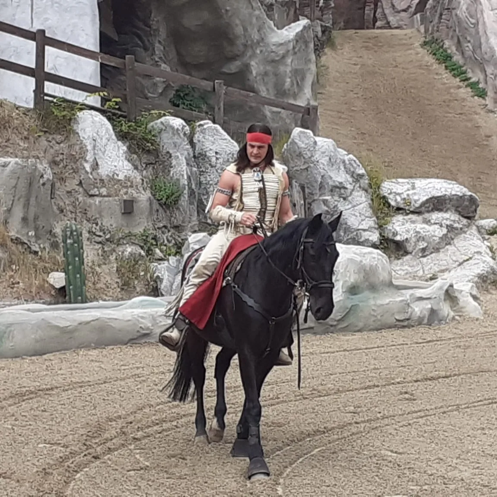 Foto Bert Drewes Alexander Klaws in "Winnetou I - Blutsbrüder"