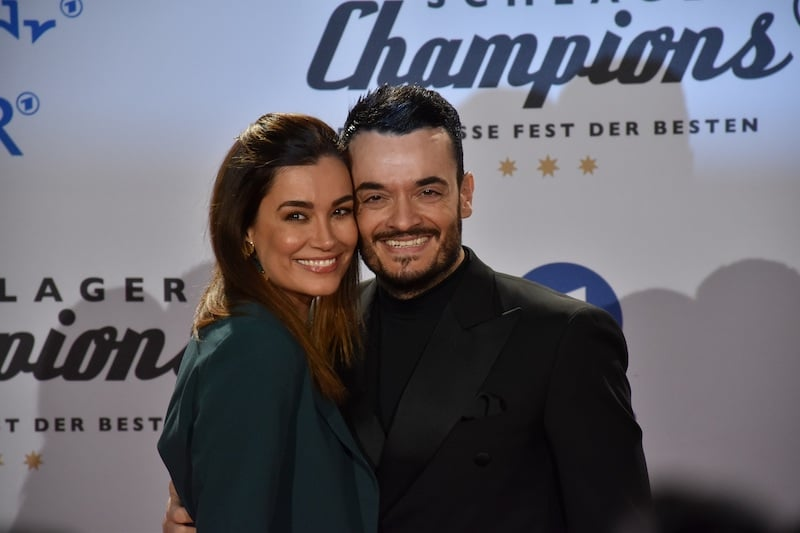Giovanni mit Ehefrau Jana Ina Zarrella ©Kevin Drewes Jana Ina & Giovanni Zarrella