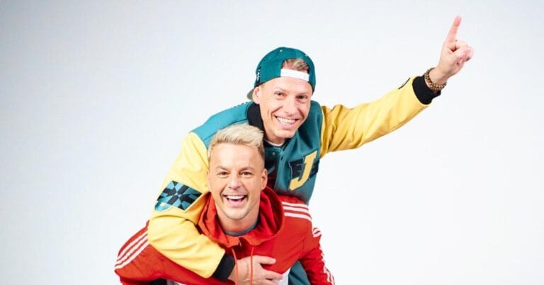 Knappe und Timo feiert über ihren Weltrekordversuch: SO kamen sie auf die irre „Huckepack“-Idee!