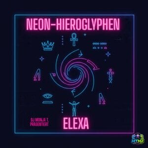 Neon Hieroglyphen 3150