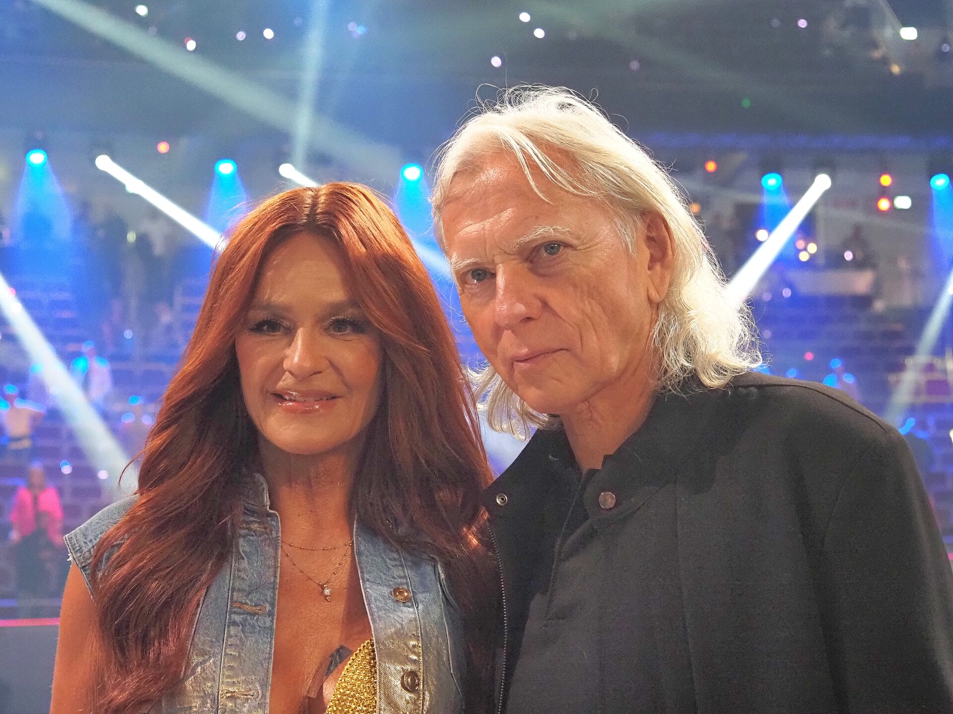 Andrea Berg und Mann
