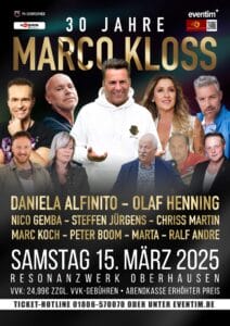Marco Kloss feiert 30-jähriges Jubiläum: DAS erwartet Fans beim Konzert in Oberhausen! | Marco Kloss