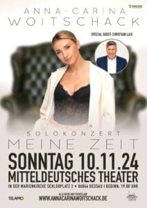 Anna-Carina Woitschack verrät: DAS erwartet die Fans bei ihrem großen Konzert in Dessau » Anna-Carina Woitschack