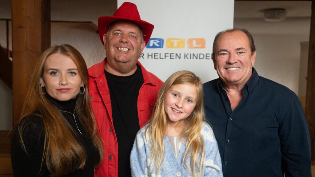 RTL-Spendenmarathon: Markus Becker & Kinder von Joey Kelly singen diesjährige Hymne!