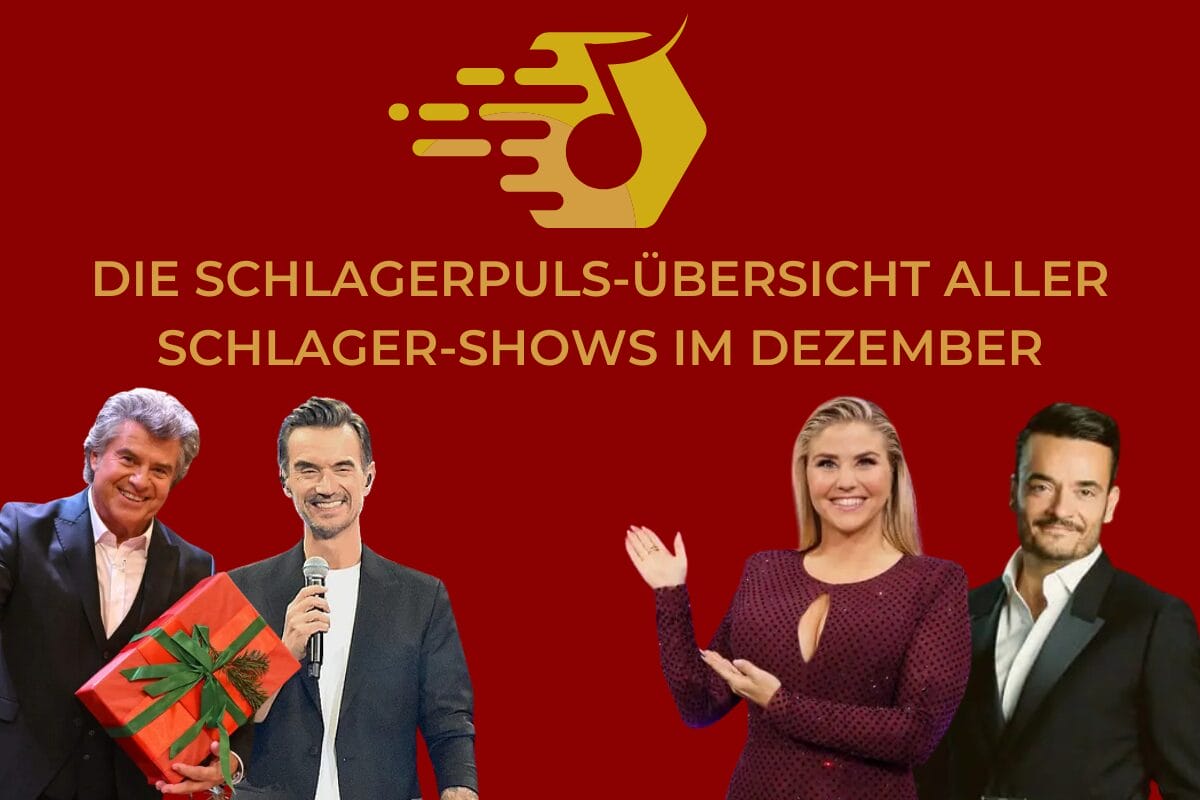 Schlager-Shows im Dezember 2025 in der Übersicht: „Beatrice Egli Show“, „Silvester-Schlagerbooom“ uvm.! Schlager-Shows im Dezember 2025 in der Übersicht: „Beatrice Egli Show“, „Silvester-Schlagerbooom“ uvm.!