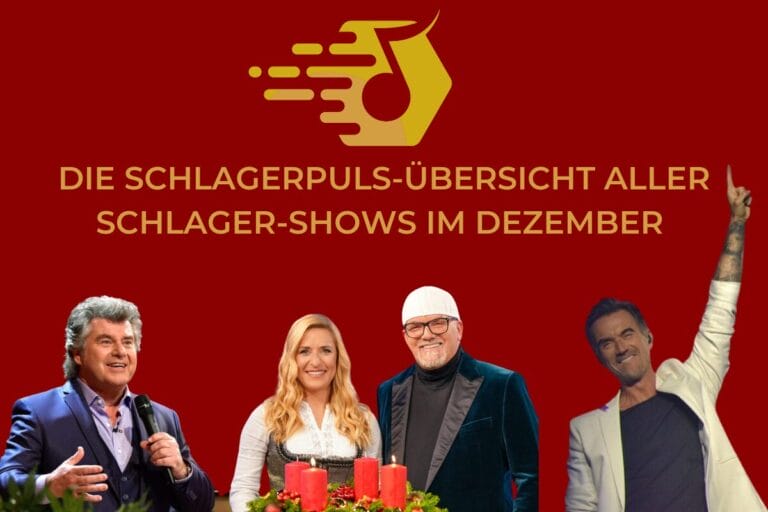 Schlager-Shows im Dezember in der Übersicht - Alle Sendungen von Florian Silbereisen, Andy Borg & Co.