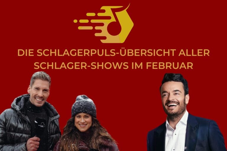 Schlager-Shows im Februar 2025 in der Übersicht - Alle Sendungen von Giovanni Zarrella & Co.