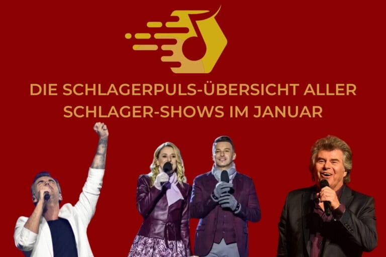 Schlager-Shows im Januar 2025 in der Übersicht - Alle Sendungen von Florian Silbereisen, Andy Borg & Co.