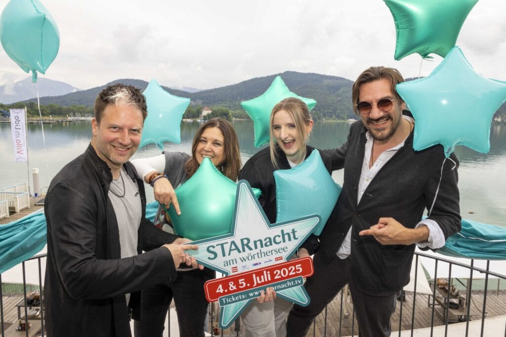 "STARnacht am Wörthersee" 2025: Weitere Gäste und viele neue Infos bei Pressekonferenz enthüllt "STARnacht am Wörthersee" 2025: Weitere Gäste und viele neue Infos bei Pressekonferenz enthüllt