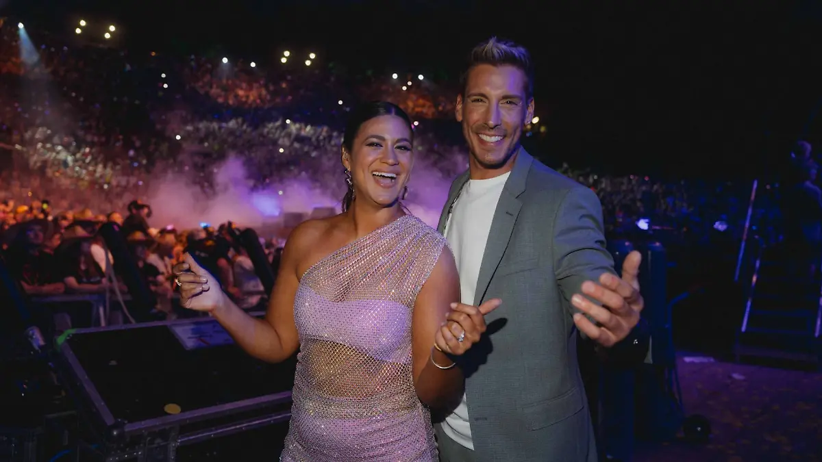 Steffi Brungs Und Norman Langen Bilden Das Perfekte Duo Fur Die Schlagernacht