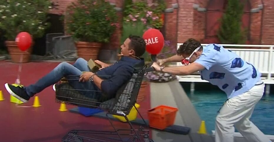 Tim Peters schickt Stefan Mross bei "Immer wieder sonntags" fast baden! DAS ist passiert!