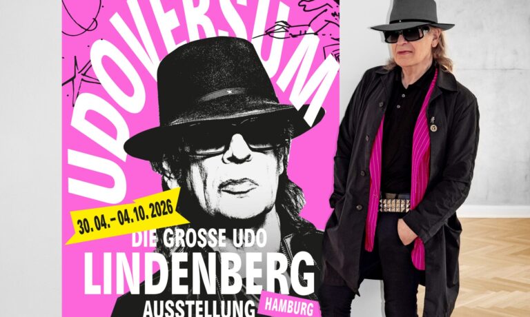 Udo Lindenberg Ausstellung „Udoversum“ eröffnet im April in Hamburg!