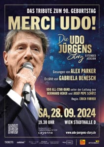 Event-Tipp "Merci Udo!": Feiert den 90. Geburtstag vom unvergessenen Udo Jürgens in Wien » Udo Jürgens