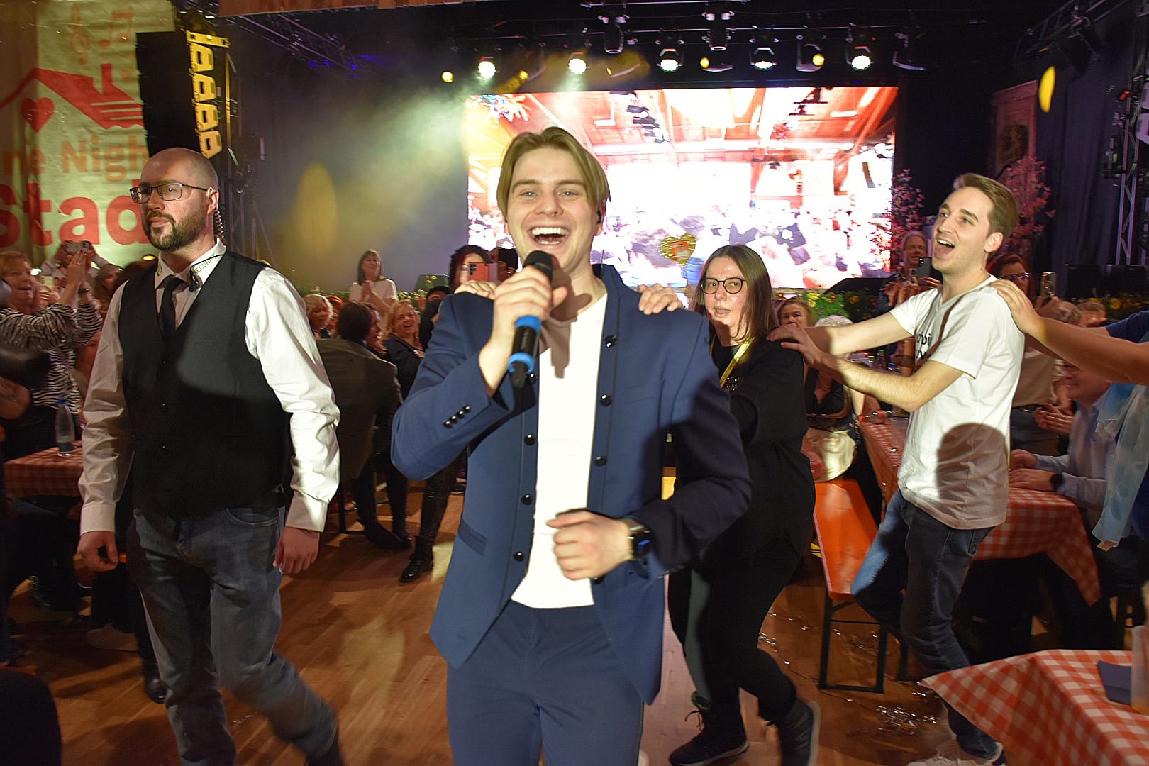 Vincent Gross: Die schönsten Fotos vom "One Night Stadl" mit Andy Borg, Joelina Drews & Co.
