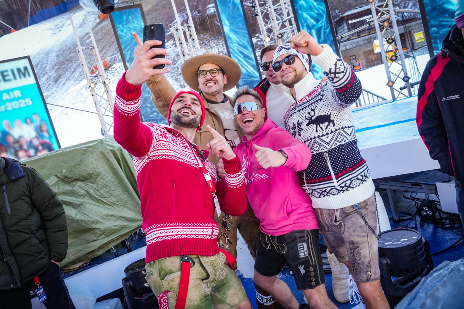 "Wenn die Musi spielt" - Winter Open Air 2025: Die schönsten Fotos der Pressekonferenz