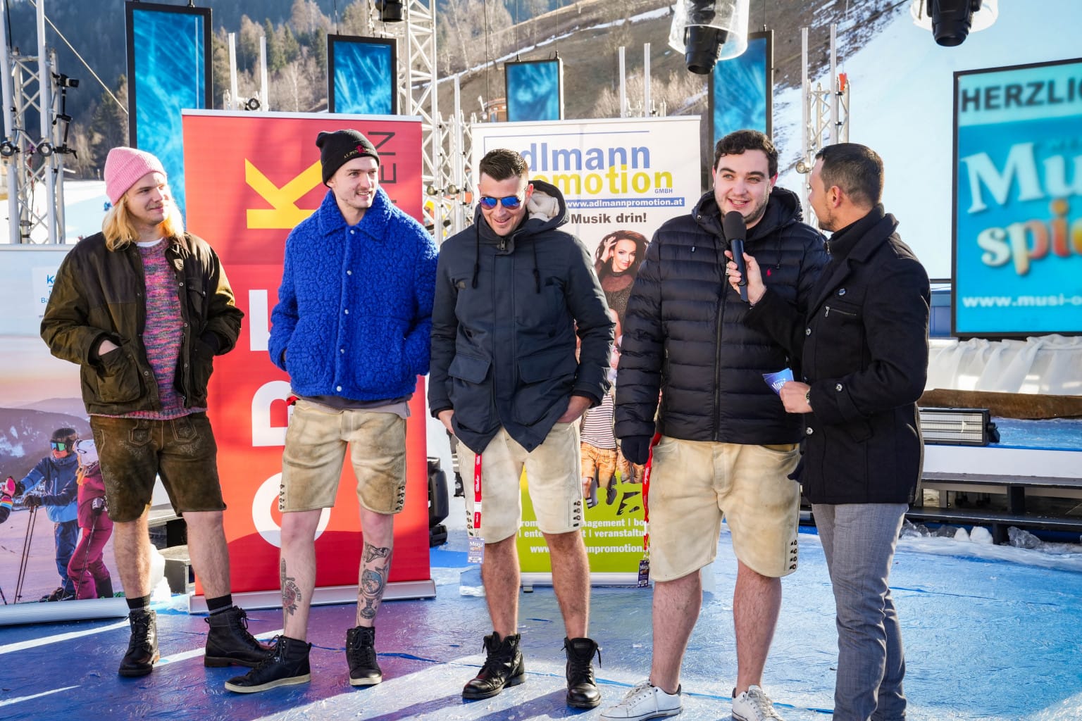 "Wenn die Musi spielt" - Winter Open Air 2025: Die schönsten Fotos der Pressekonferenz