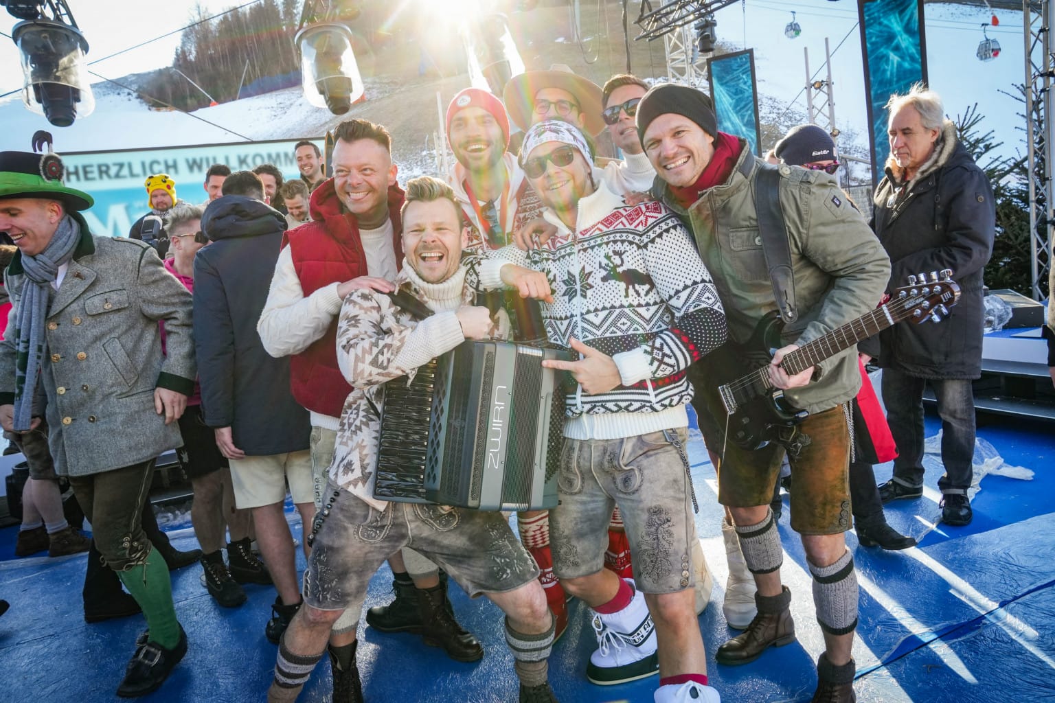 "Wenn die Musi spielt" - Winter Open Air 2025: Die schönsten Fotos der Pressekonferenz