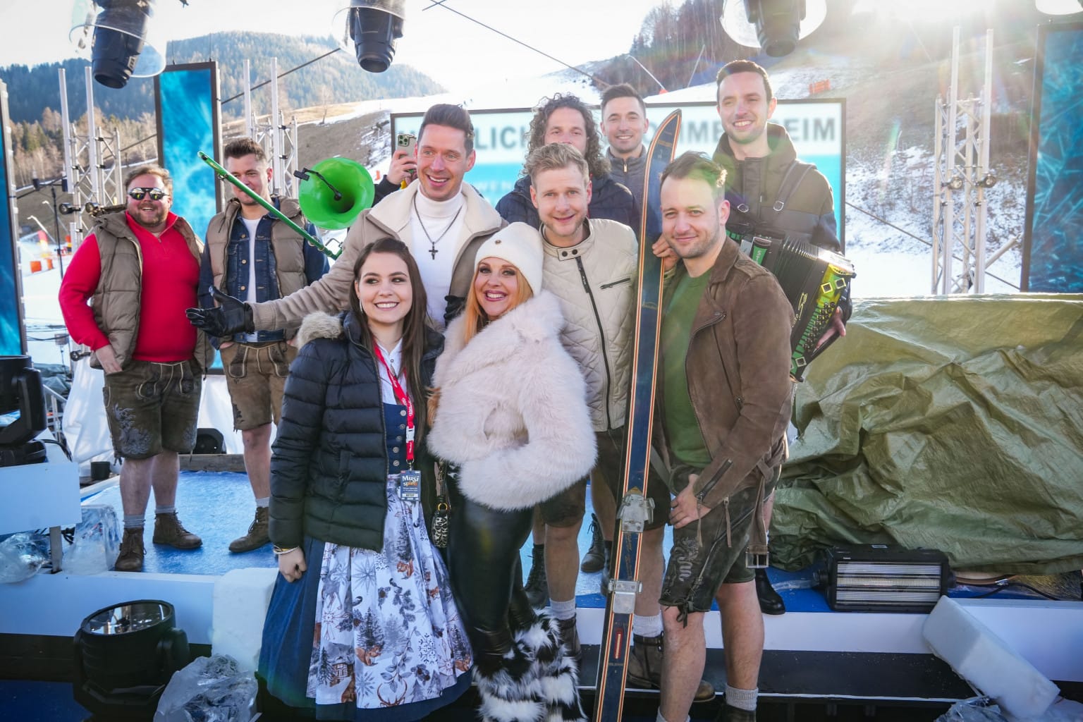 "Wenn die Musi spielt" - Winter Open Air 2025: Die schönsten Fotos der Pressekonferenz
