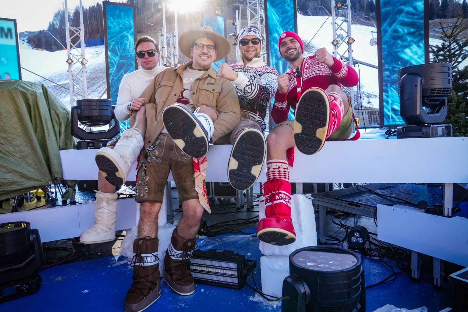 "Wenn die Musi spielt" - Winter Open Air 2025: Die schönsten Fotos der Pressekonferenz