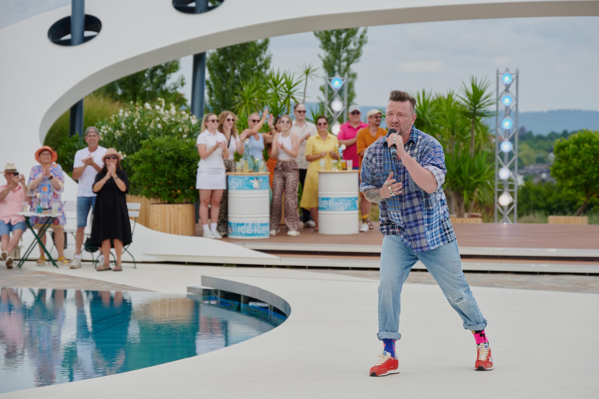 ZDF-Fernsehgarten 2025: Die schönsten Fotos der "Ice Ice Baby"-Ausgabe am 20.07.25