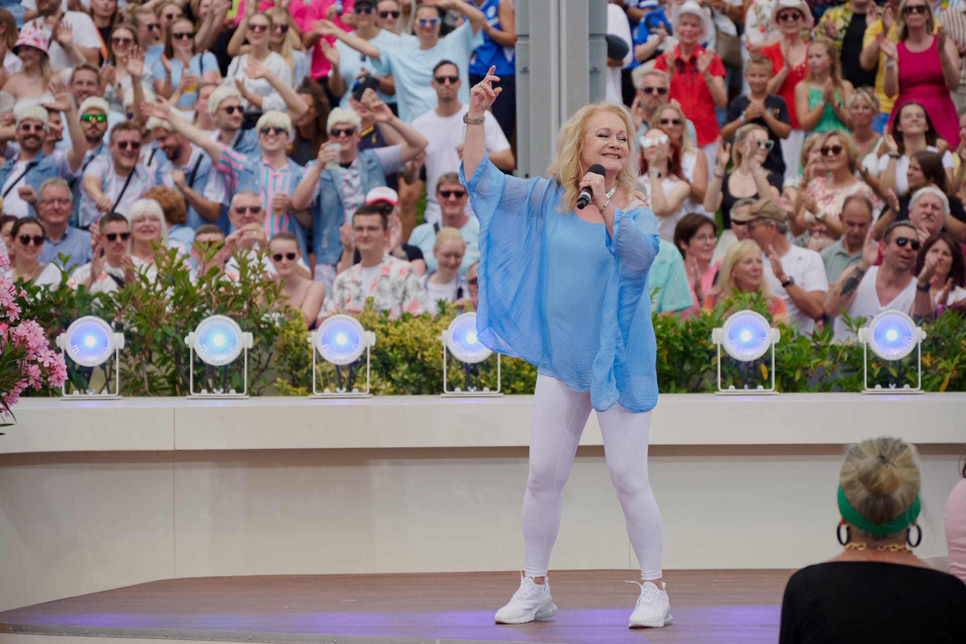 ZDF-Fernsehgarten 2025: Die schönsten Fotos der "Ice Ice Baby"-Ausgabe am 20.07.25